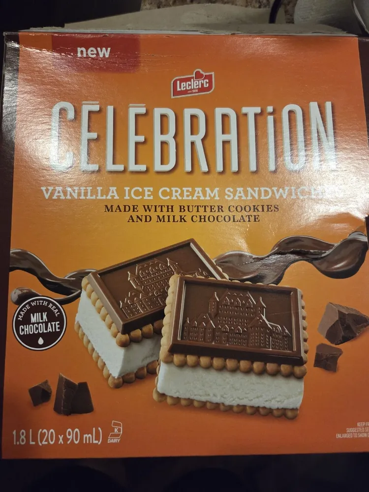Vanilla Ice Cream Sandwiches