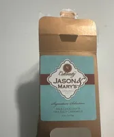 Milk chocolate sea salt caramels