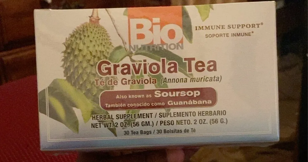 Bio Nutrition - Graviola Tea Immune Support - 30 Tea Bags