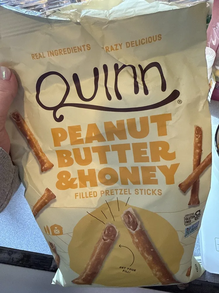 Peanut Butter And Honey Filled Pretzels