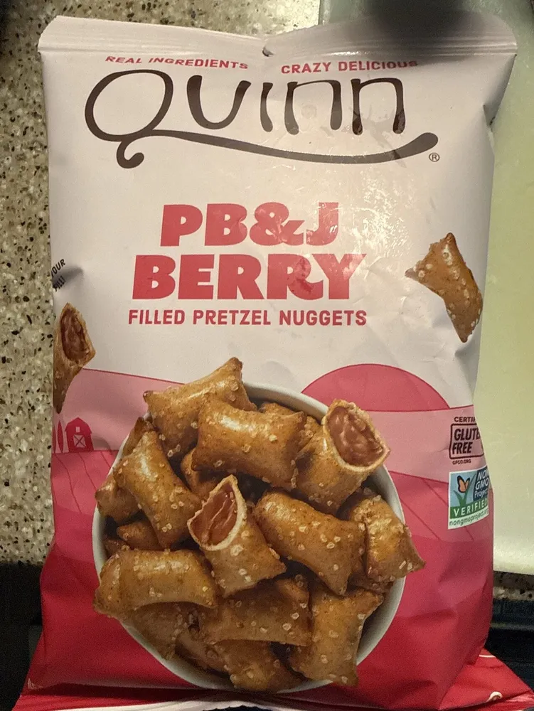 PB&J Berry Filled Pretzel Nuggets