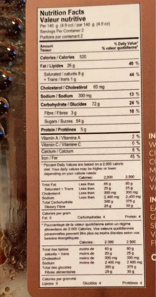 Chocolate fudge
