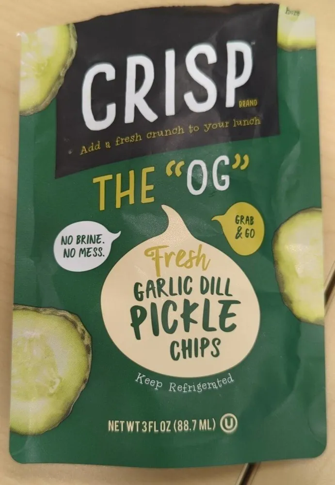 Garlic Dill Pickle Chips