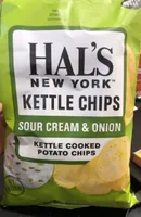 Hal’s NY Kettle Chips Sour Cream & Onions
