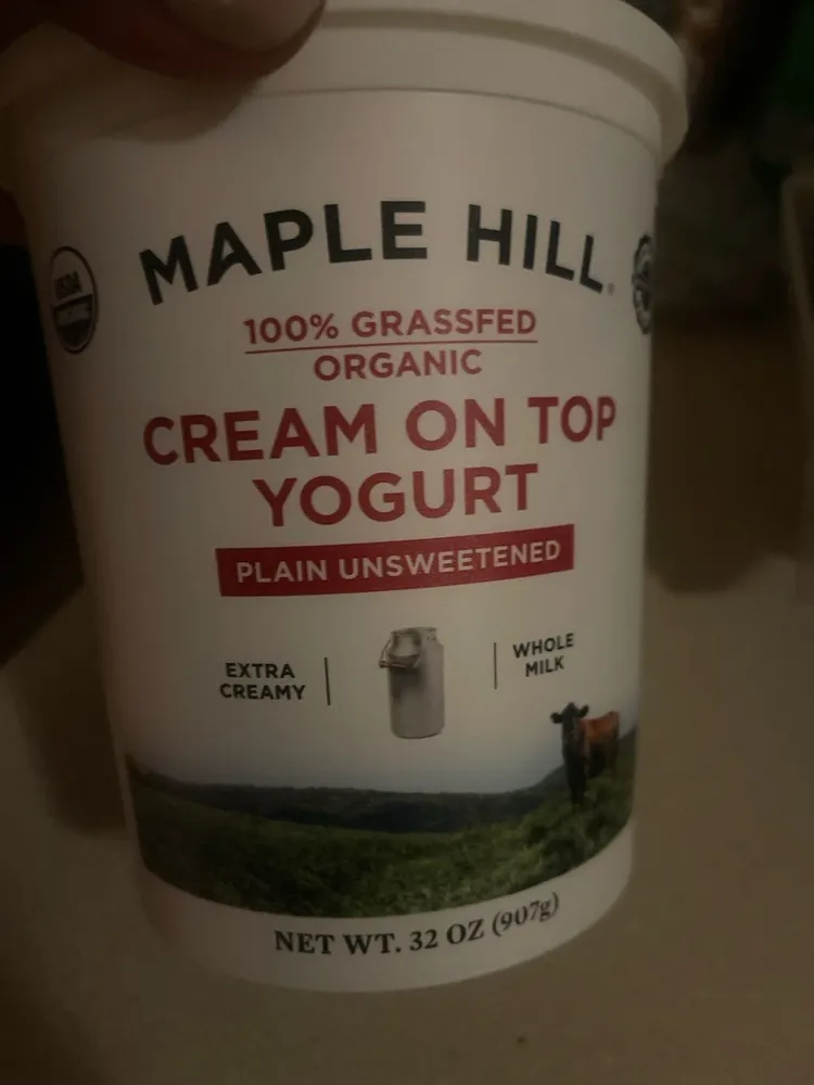 CREAM ON TOP YOGURT PLAIN UNSWEETENED