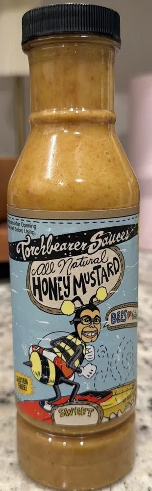 Torchbearer honey mustard sauce ounces all natural extractfree