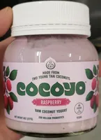 Raspberry Coconut Yogurt