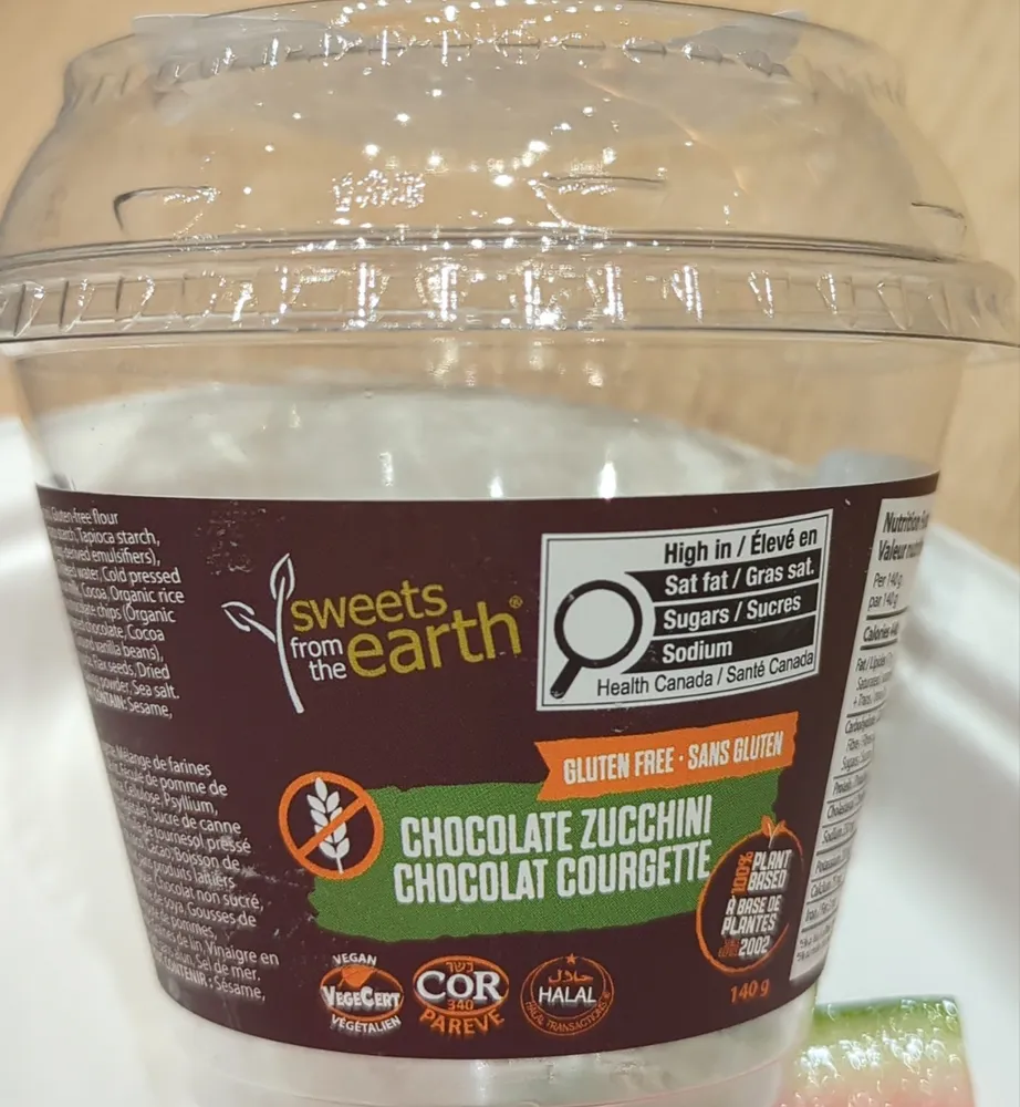 Chocolate Zucchini Muffin
