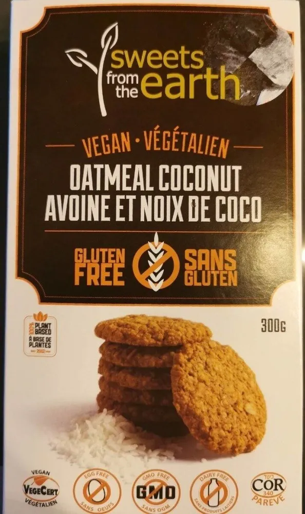 biscuit végétalien avoine et noix de coco
