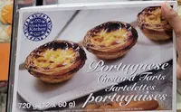 Portuguese custard tarts