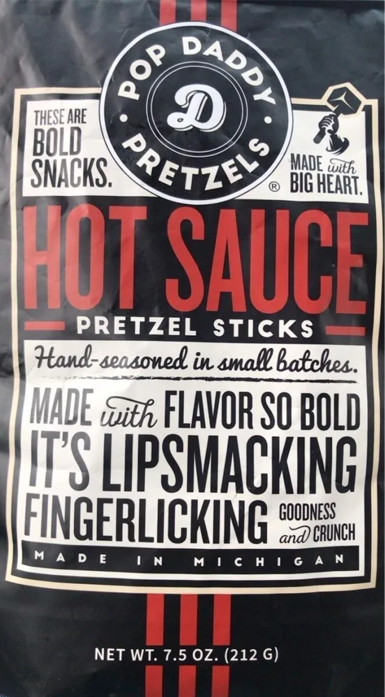 Pop Daddy Hot Sauce Pretzels