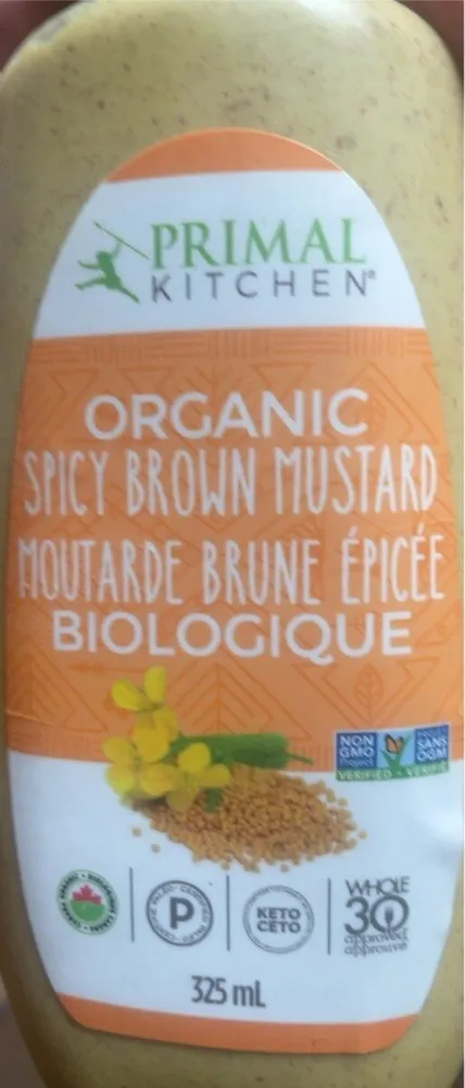 Organic Spicy Brown Mustard