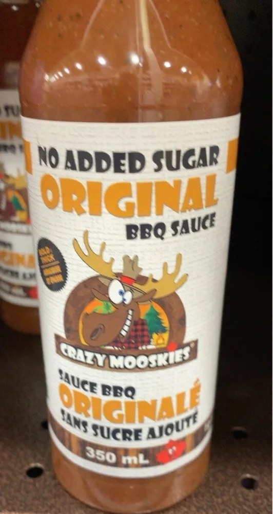 No Added Sugar original BBQ sauce