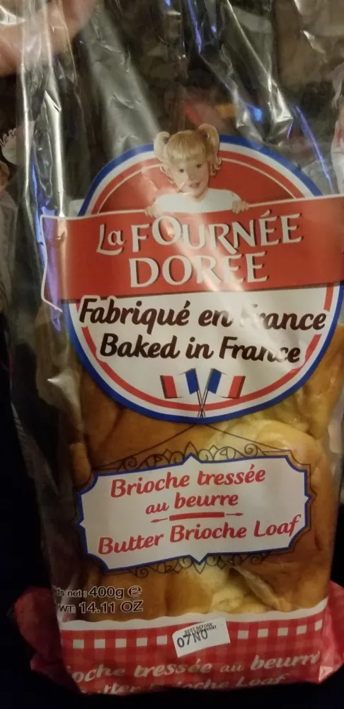Brioche Tressé au Beurre