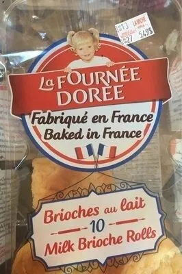 Brioches au lait (par 10)