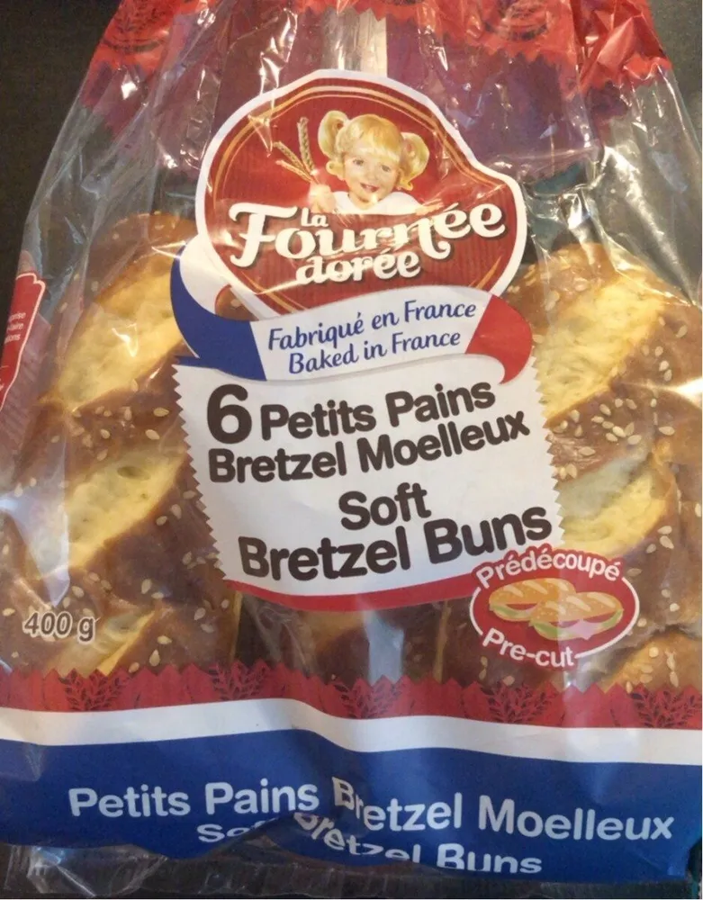 Petits pains moelleux au bretzel