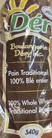 Pain traditionnel blé entier