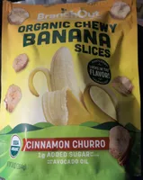 Organic Chewy Banana Slices - Cinnamon Churro