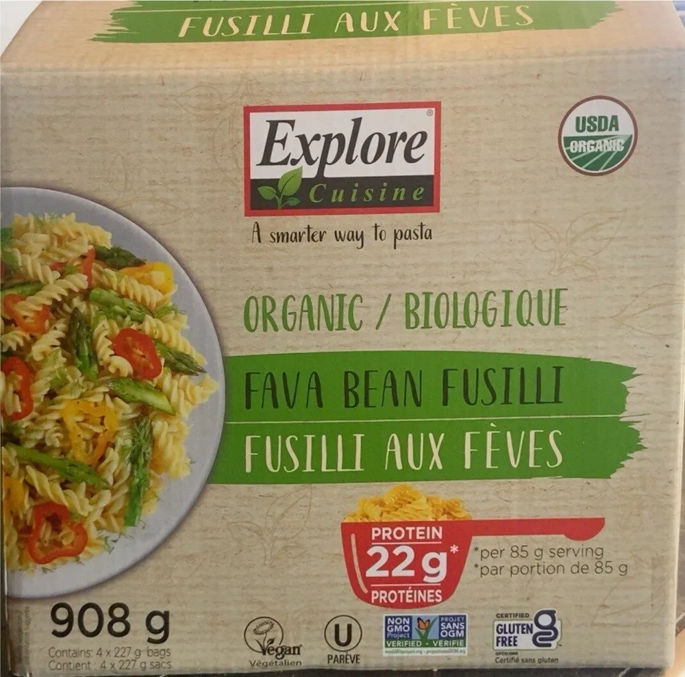 Fava Bean Fusilli