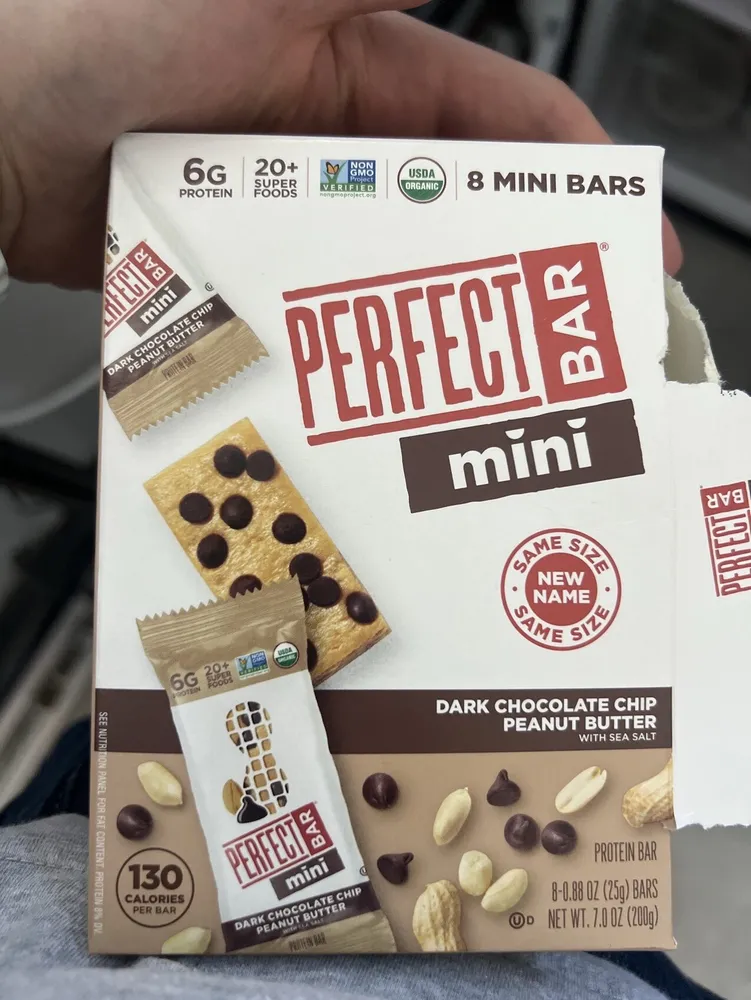 PERFECT BAR mini Dark Chocolate Chip Peanut Butter
