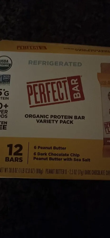 Dark Chocolate Chip Peanut Butter Protein Bar