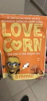 LOVE CORN cheddar vegan flavored