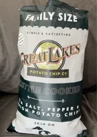 Sea Salt, Pepper, and Onion Potato Chips