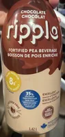 Chocolate pea beverage