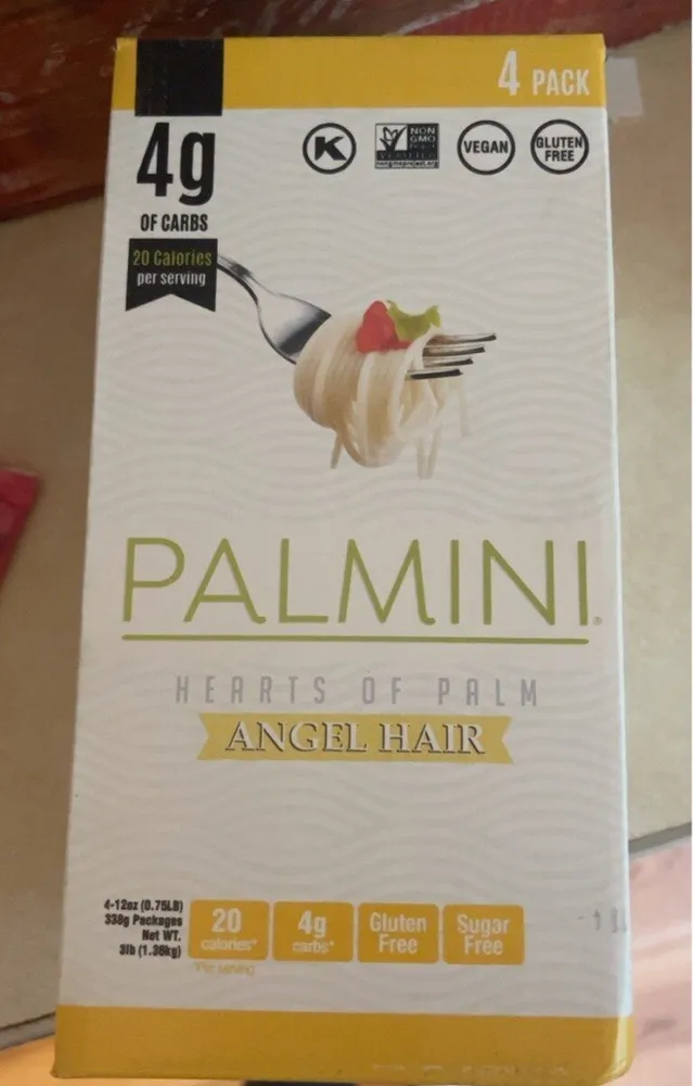 hearts of palm angel hair