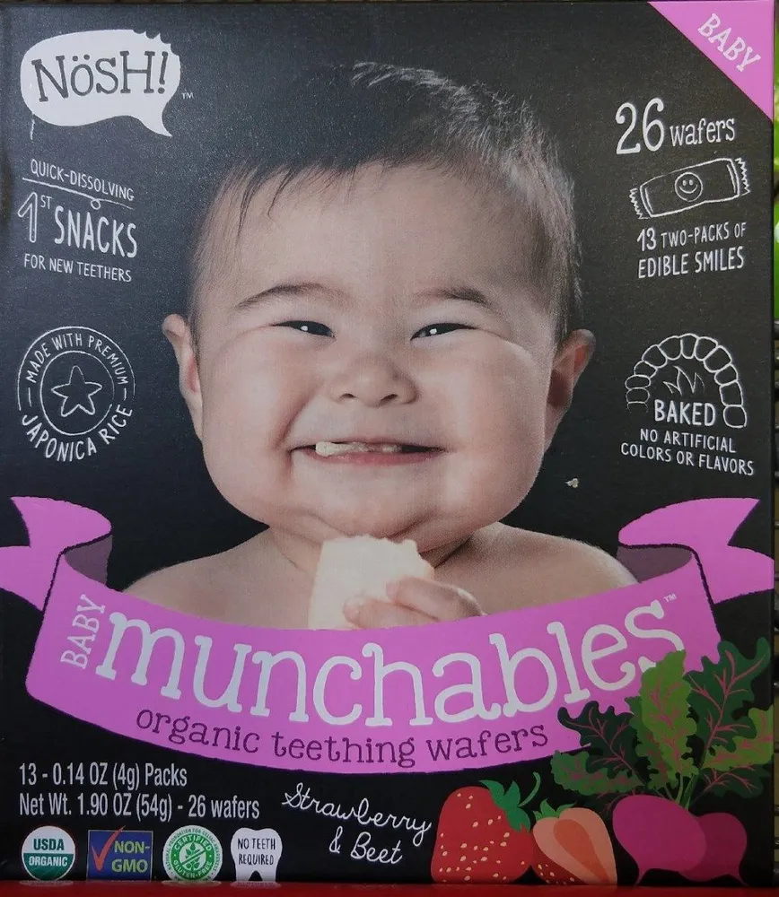 Baby munchables strawberry & beet