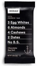 RX Bar Chocolate Sea Salt