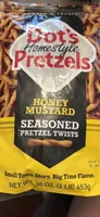 Honey Mustard Flavored Seasoned Pretzel Twists