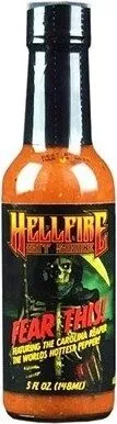 Hellfire Fear This! Reaper Hot Sauce,5oz.