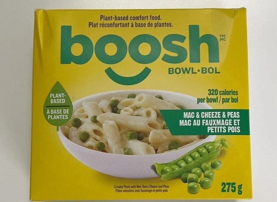 Mac & cheeze & peas