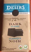 Chocolat 72% Classique Noir