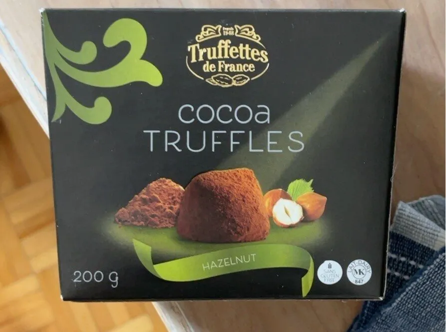 Cocoa truffles