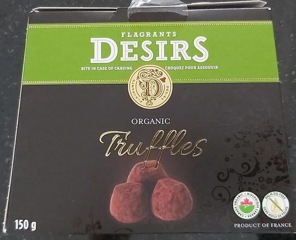 Organic truffles