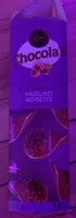 Tuiles croustillantes noizette chocolat au lait et noisettes