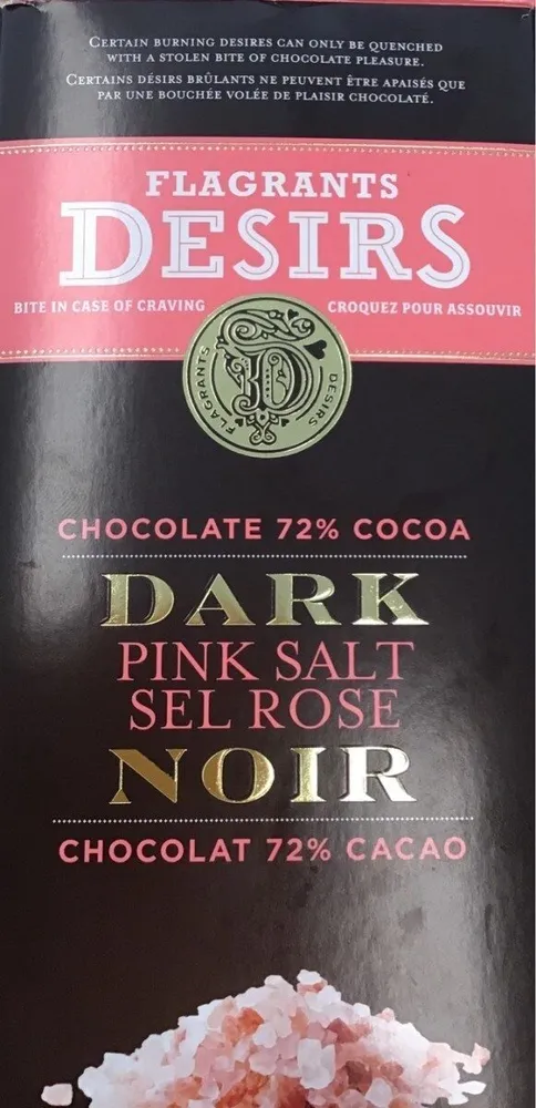 Chocolate Dark Pink Salt