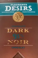 Chocolat noir 95%