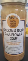 CHICKEN & RICED CAULIFLOWER SOUP