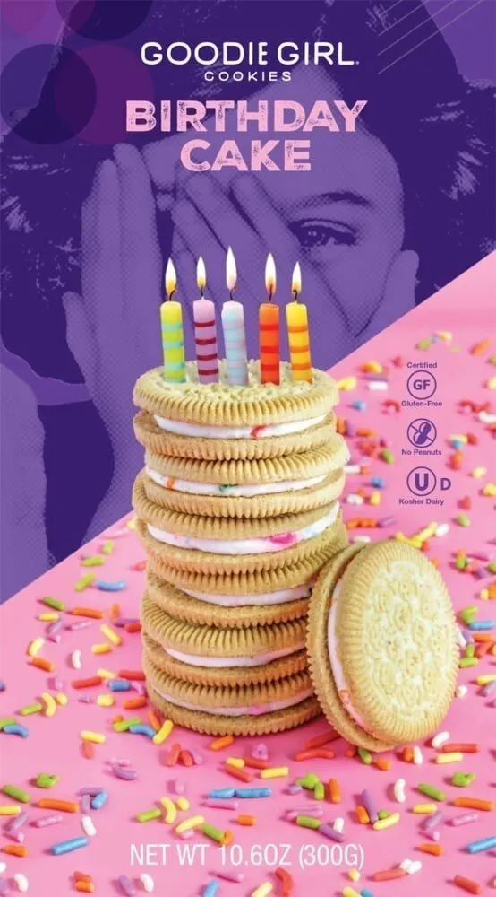 Birthday Cake Sandwich Cookies