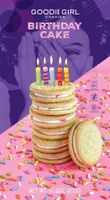 Birthday Cake Sandwich Cookies