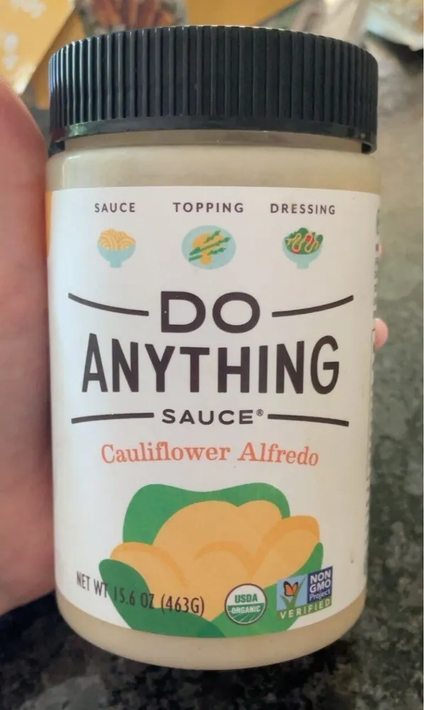 Do Anything sauce Cauliflower Alfredo