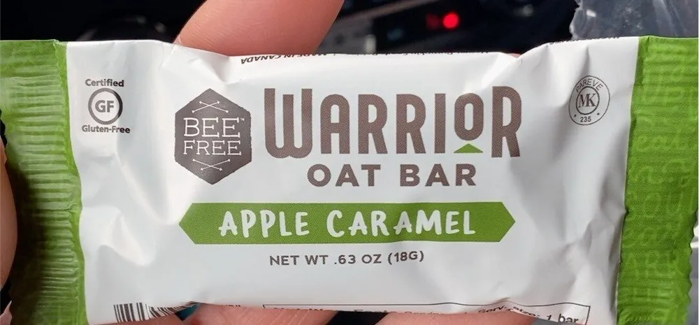 Warrior Oat Bar Apple Caramel