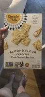 Almond Flour Crackers - Fine Ground Sea Salt