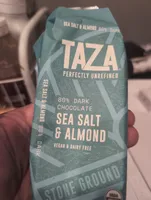 80% Dark Sea Salt & Almond Organic Dark Chocolate
