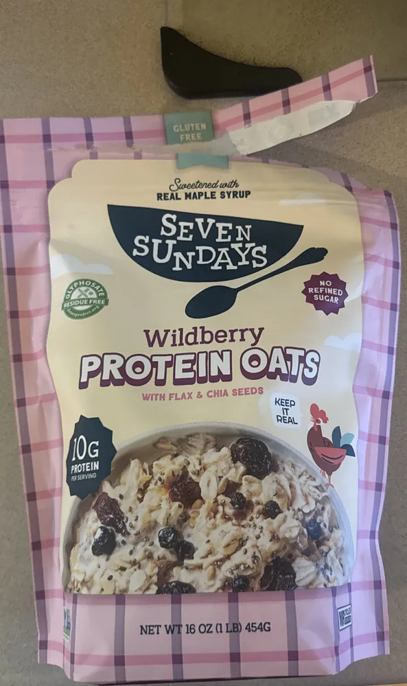 Protein Oats with flax & chia