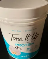 Vanilla plant based protein drink mix, vanilla