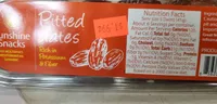 Pitted dates